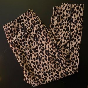 Leopard Print Stretch Leggings